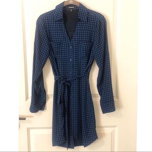 Express button down dress